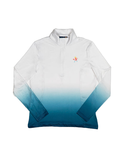 Women's Dip Dye Performance 1/4 Zip Pullover