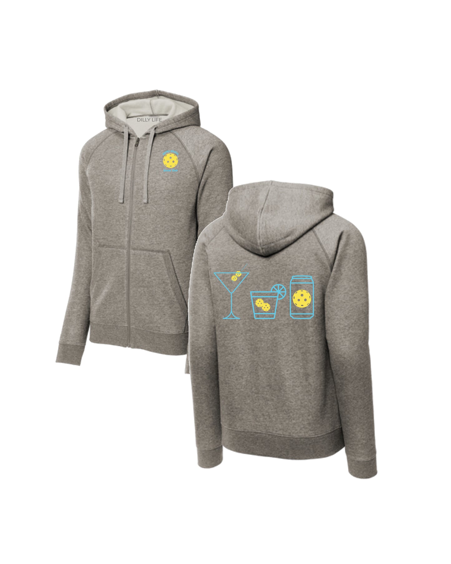 Men's Social Club Full Zip Hoodie