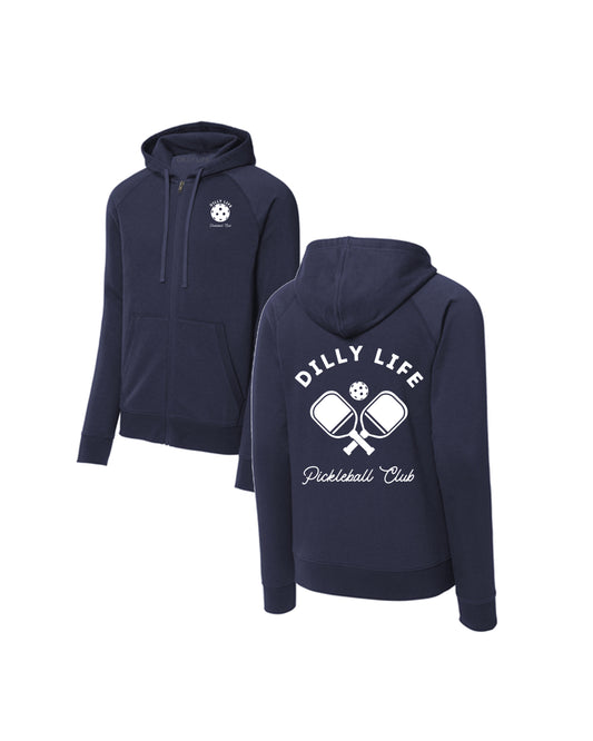 Men's Crossed Paddle Full Zip Hoodie