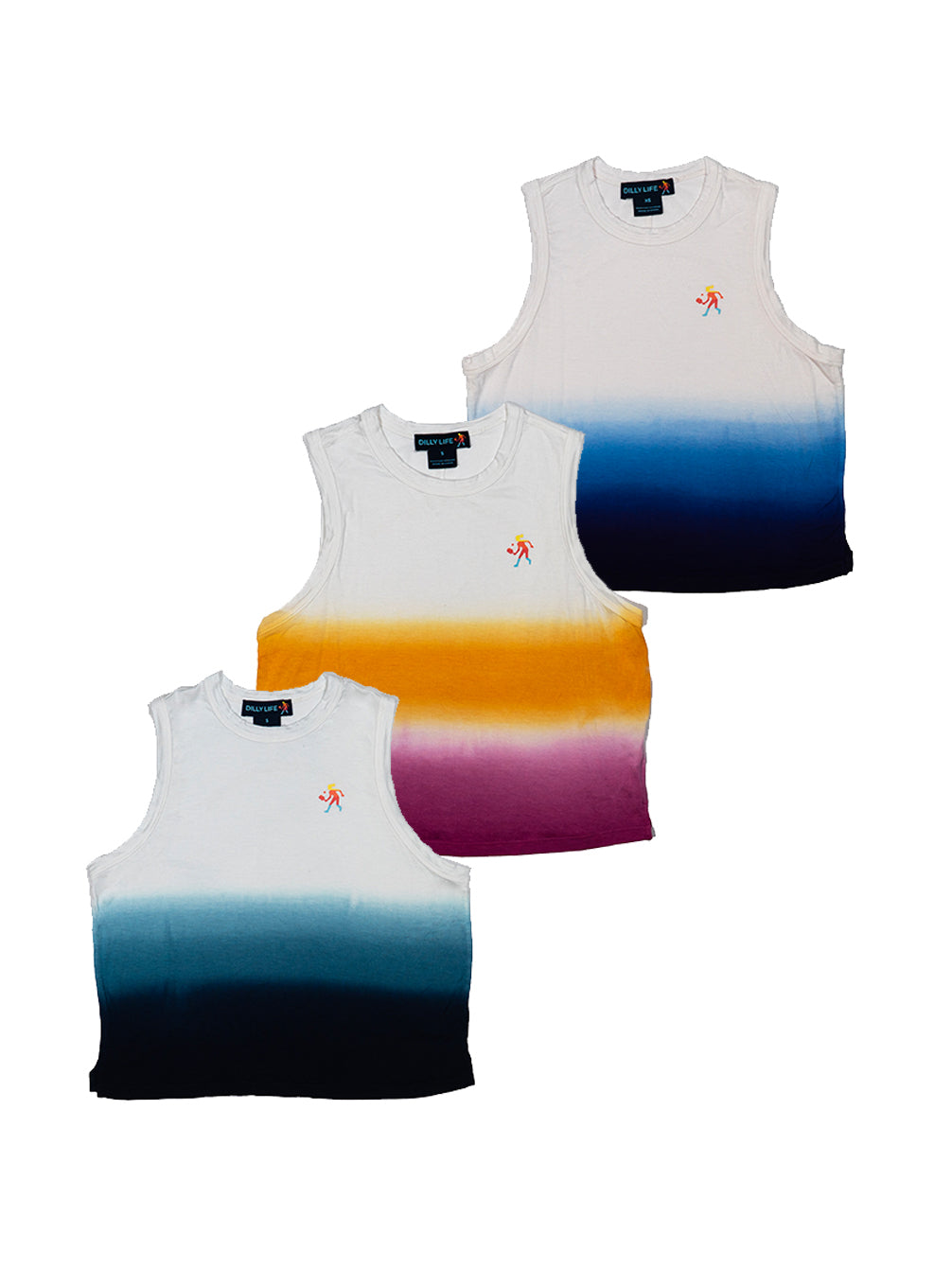 Women's Dip Dye Performance Tank Top