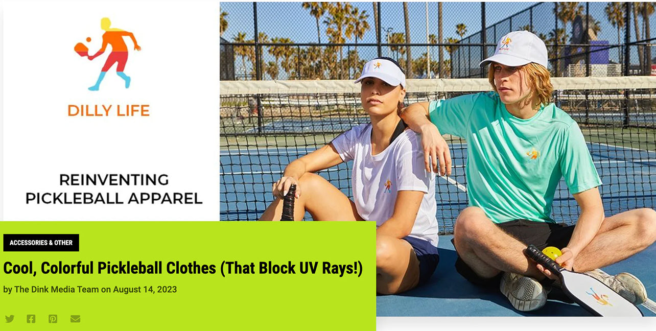 Cool, Colorful Pickleball Clothes (That Block UV Rays!) by The Dink Media Team
