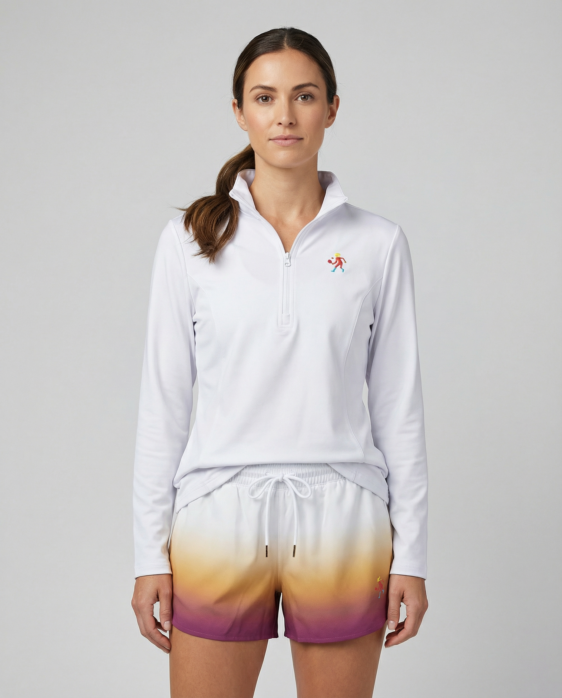 Pickpick Short Women's Dip Dye Pickleball Pocket Short | après-pickle