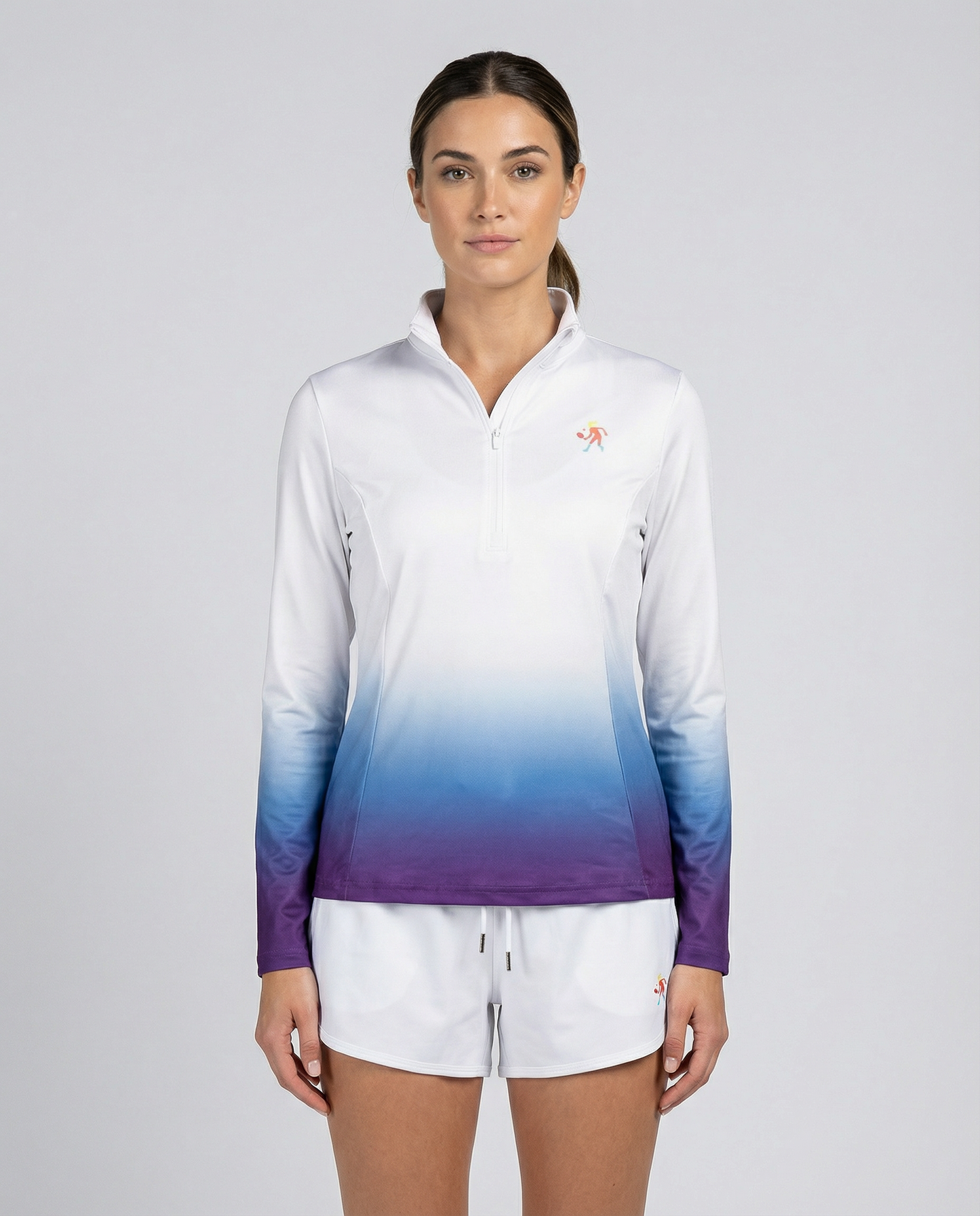 Women's Dip Dye Performance 1/4 Zip Pullover