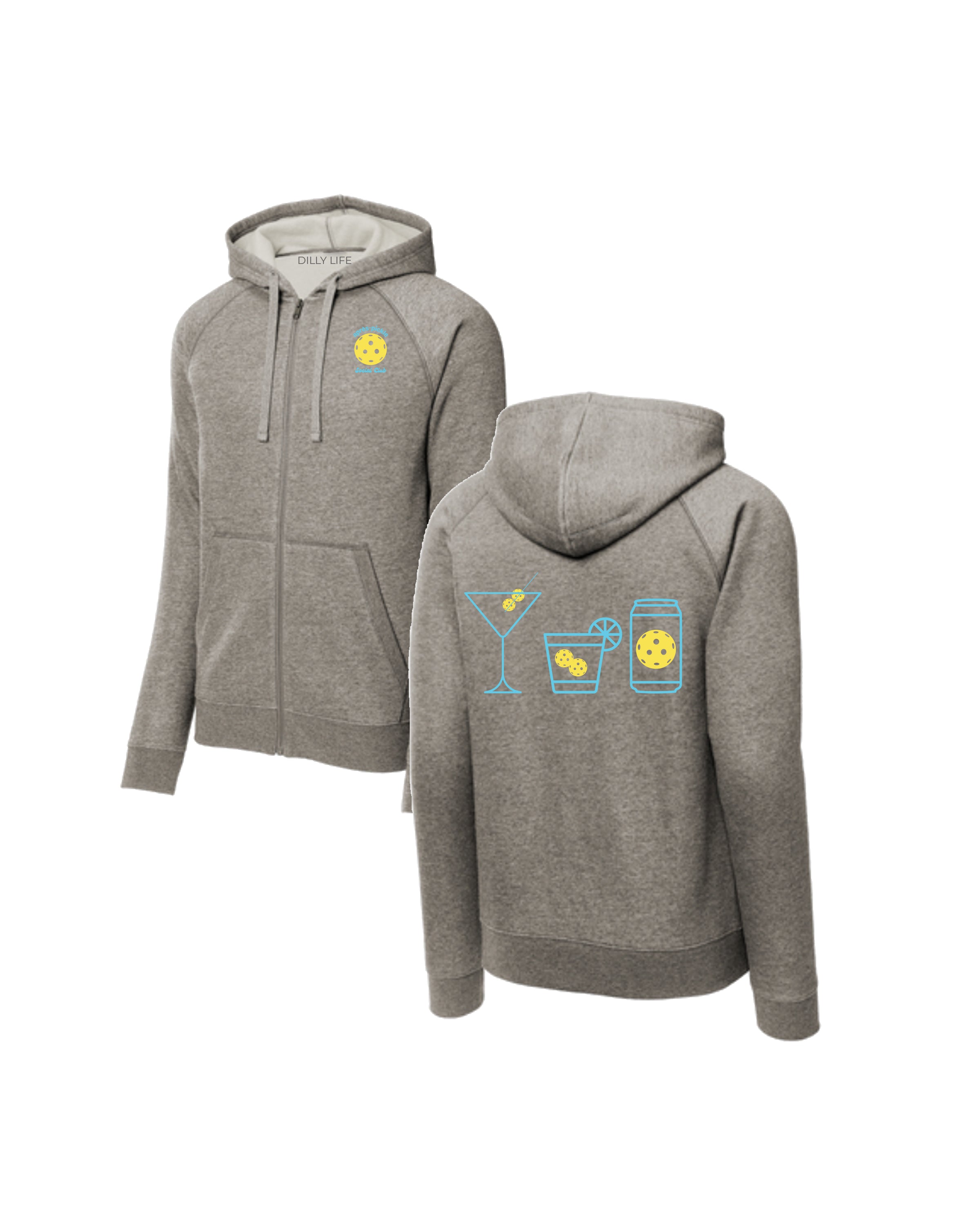 Men's Social Club Full Zip Hoodie