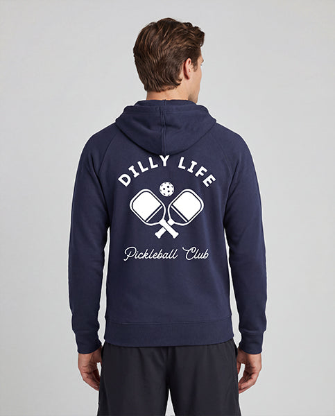 Men's Crossed Paddle Full Zip Hoodie