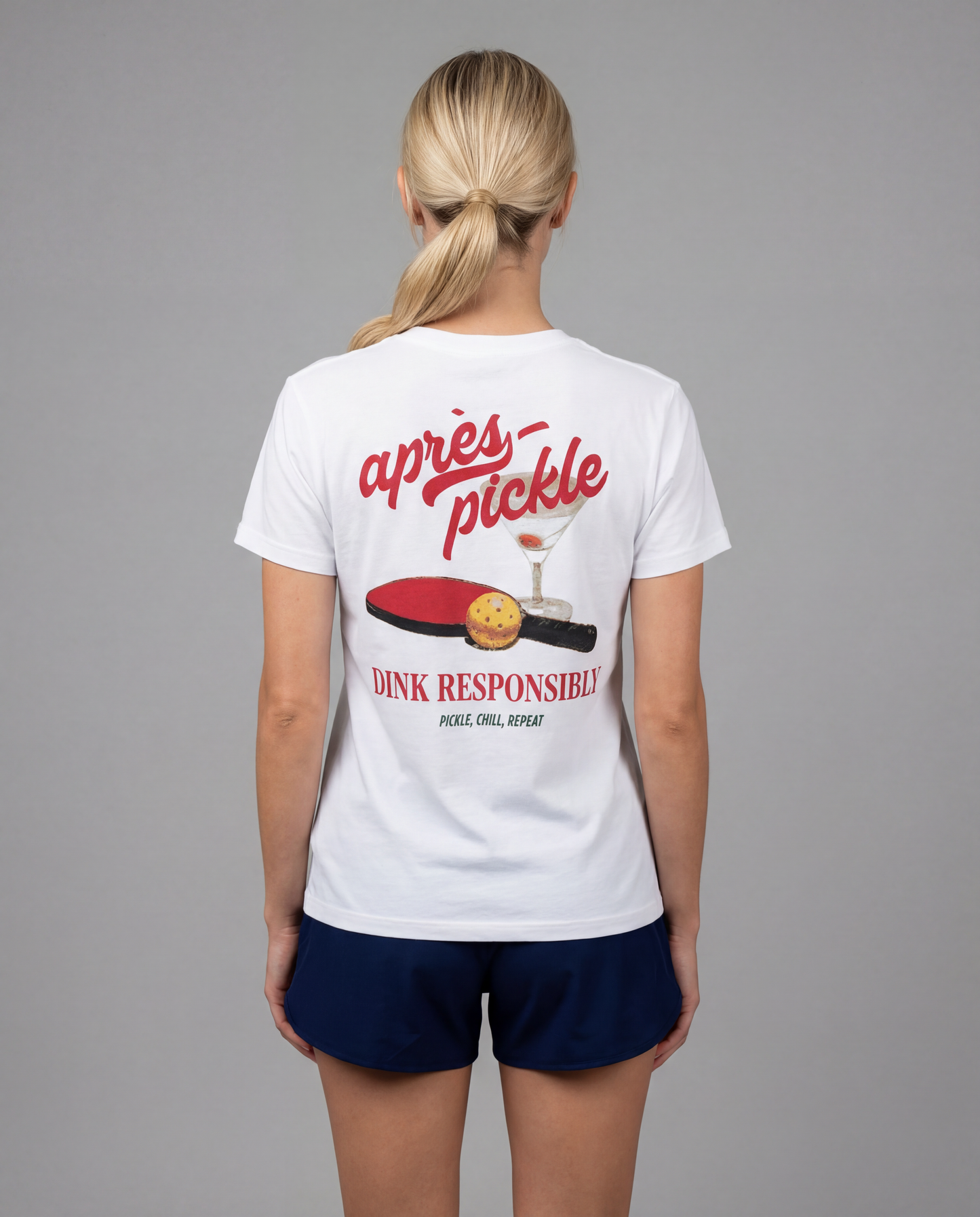 Women's Dink Responsibly Tee