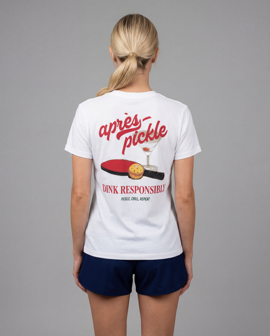 Women's Dink Responsibly Tee