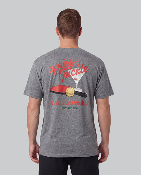 Men's Dink Responsibly Tri-Blend Tee – après-pickle