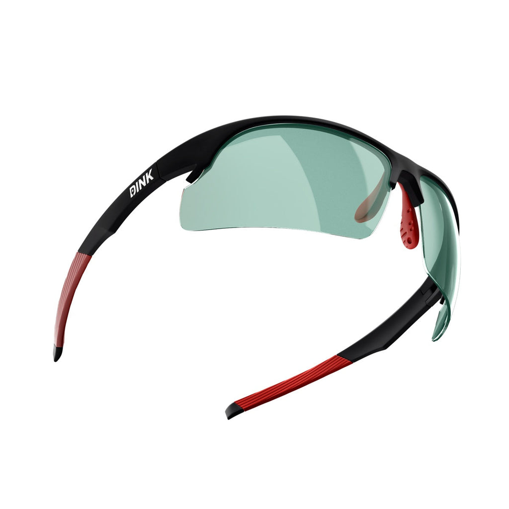 Daytona Pickleball Sunglasses - Black/Red