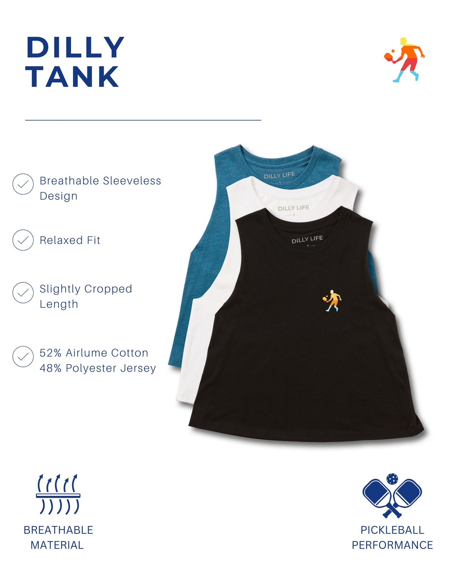 Dilly Racerback Tank