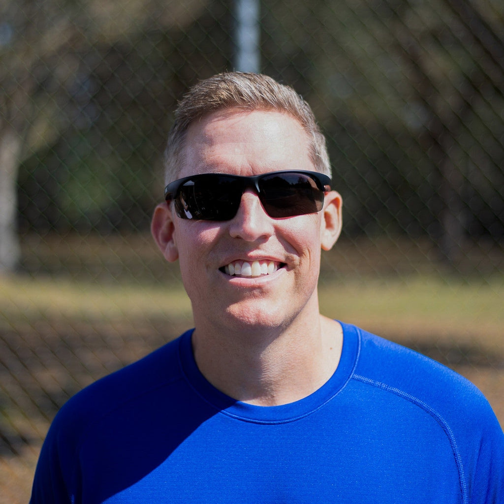 Daytona Pickleball Sunglasses - Black/Red