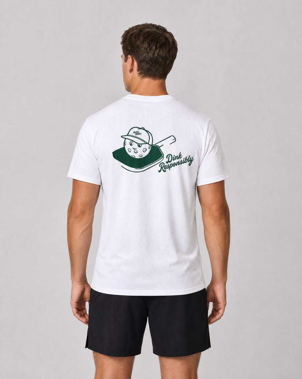 Dink Responsibly Paddle Tri-Blend Tee