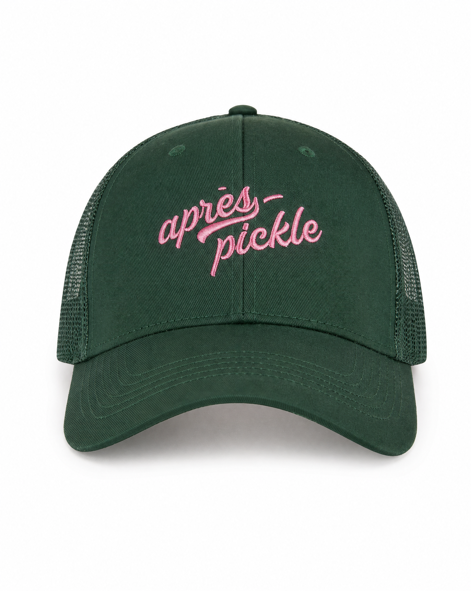 Green Cap with après-pickle Logo