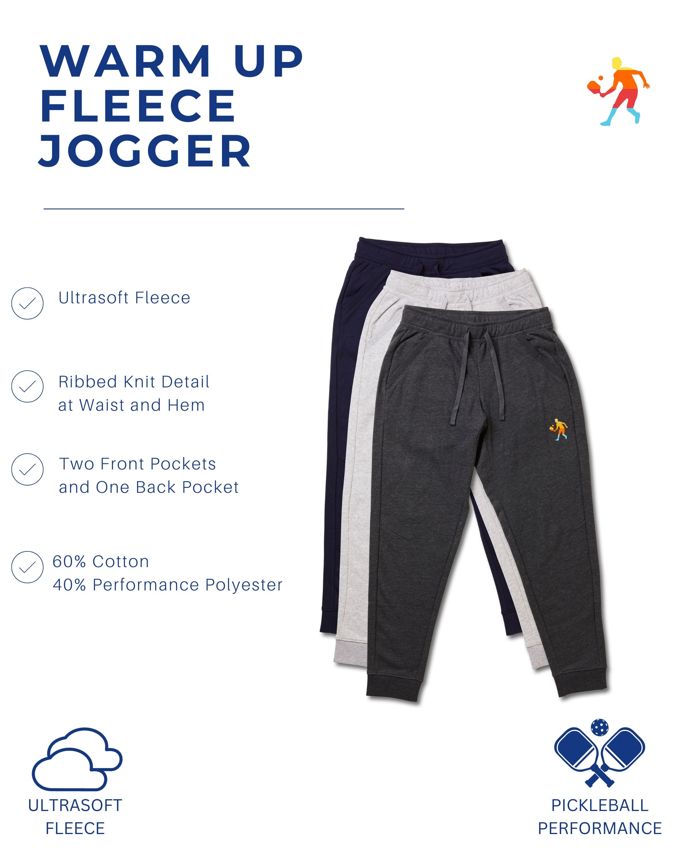 Men's Warm Up Fleece Jogger
