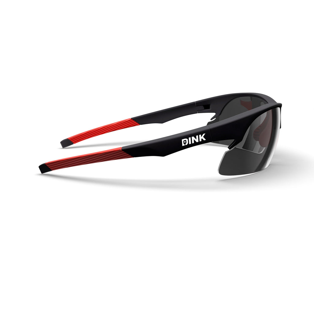 Daytona Pickleball Sunglasses - Black/Red